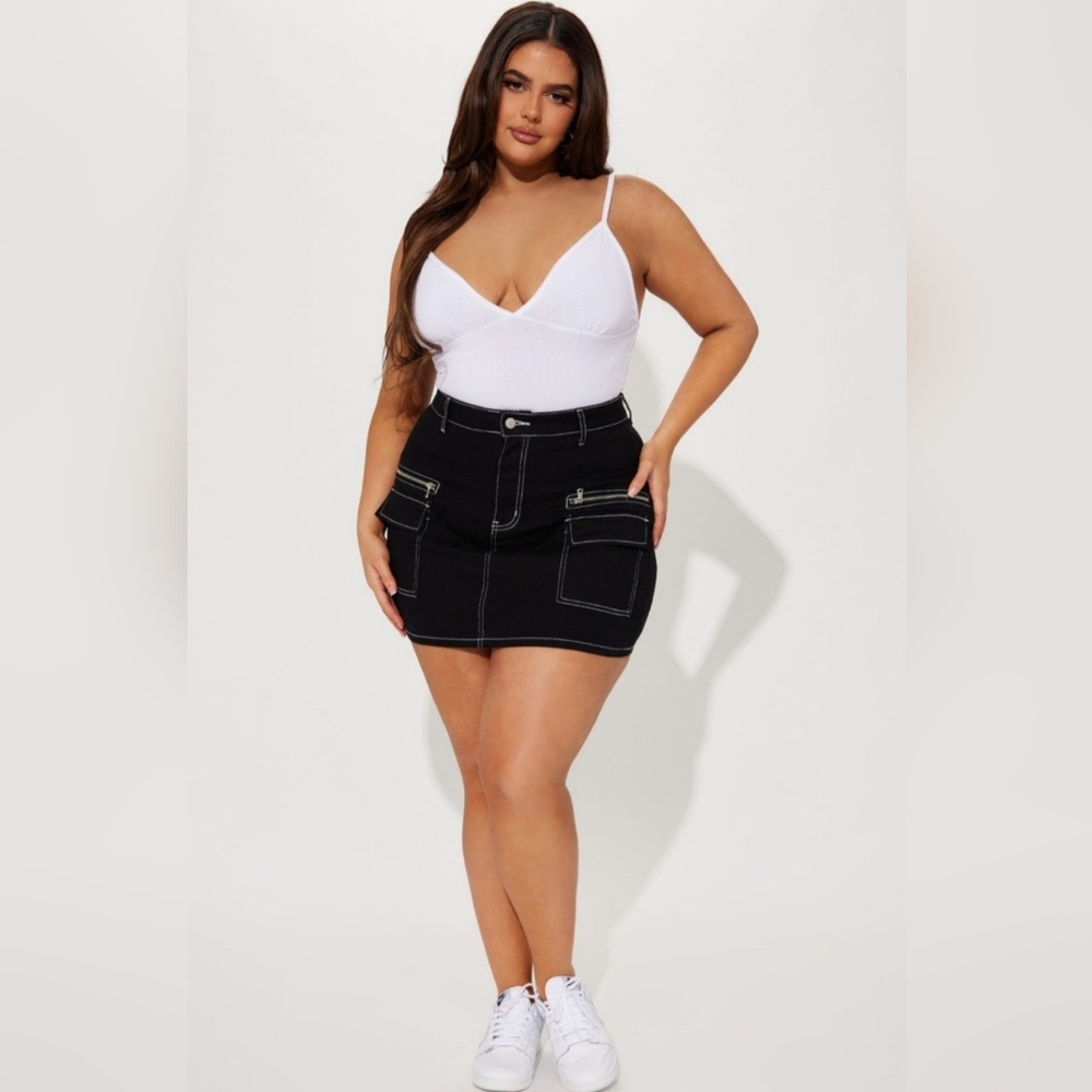 Cargo Mini Skirt
